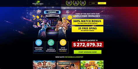 free spins for raging bull casino